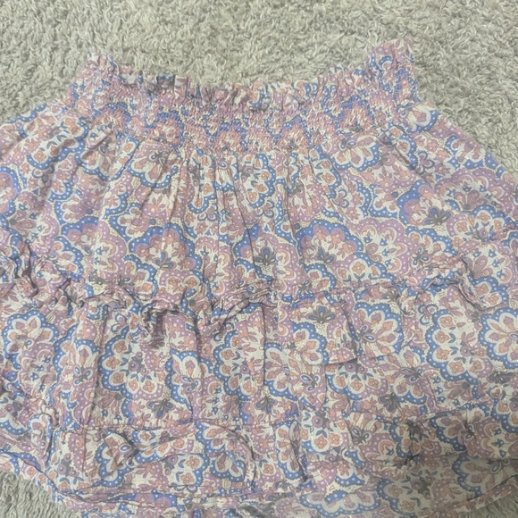 Mini Boden Smocked Skort With Sparkle Detail - Picture 2 of 4